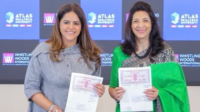 Photo by SG on April 17, 2026. May be an image of one or more people, magazine, office and text.