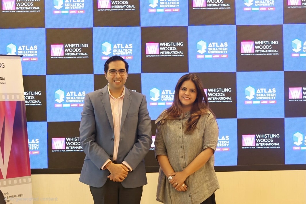 Photo by ATLAS SkillTech University on April 17, 2026. May be an image of one or more people, people smiling, people standing and text.