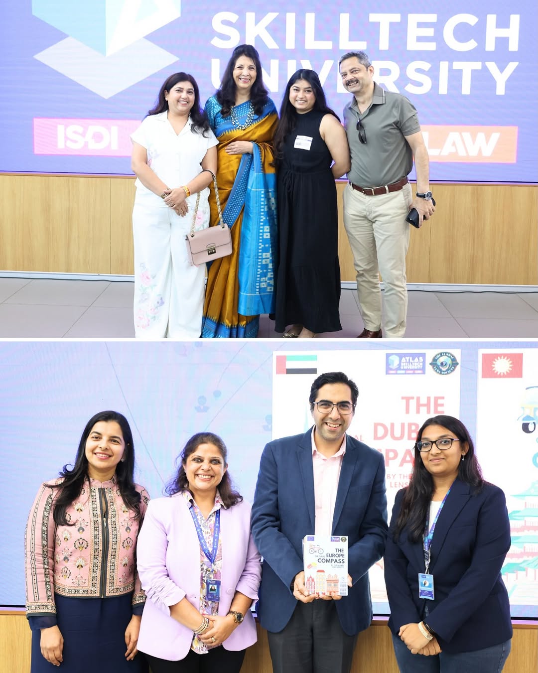 Photo by ATLAS SkillTech University on April 19, 2026. May be an image of standing, office and text.