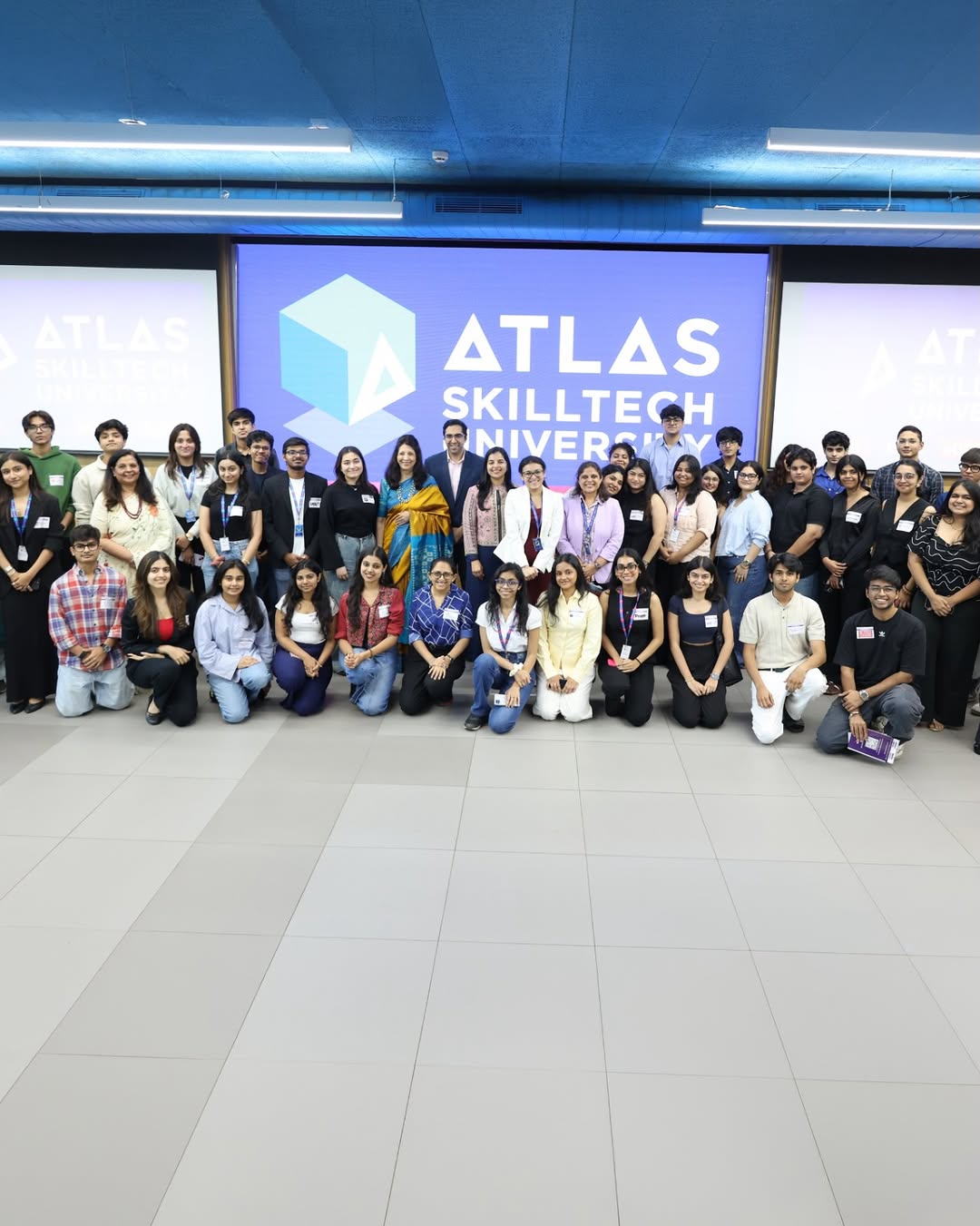 Photo by ATLAS SkillTech University on April 19, 2026. May be an image of standing and text that says "ATLAS SKILLTBON ATLAS SKILLTECH ENIVER".